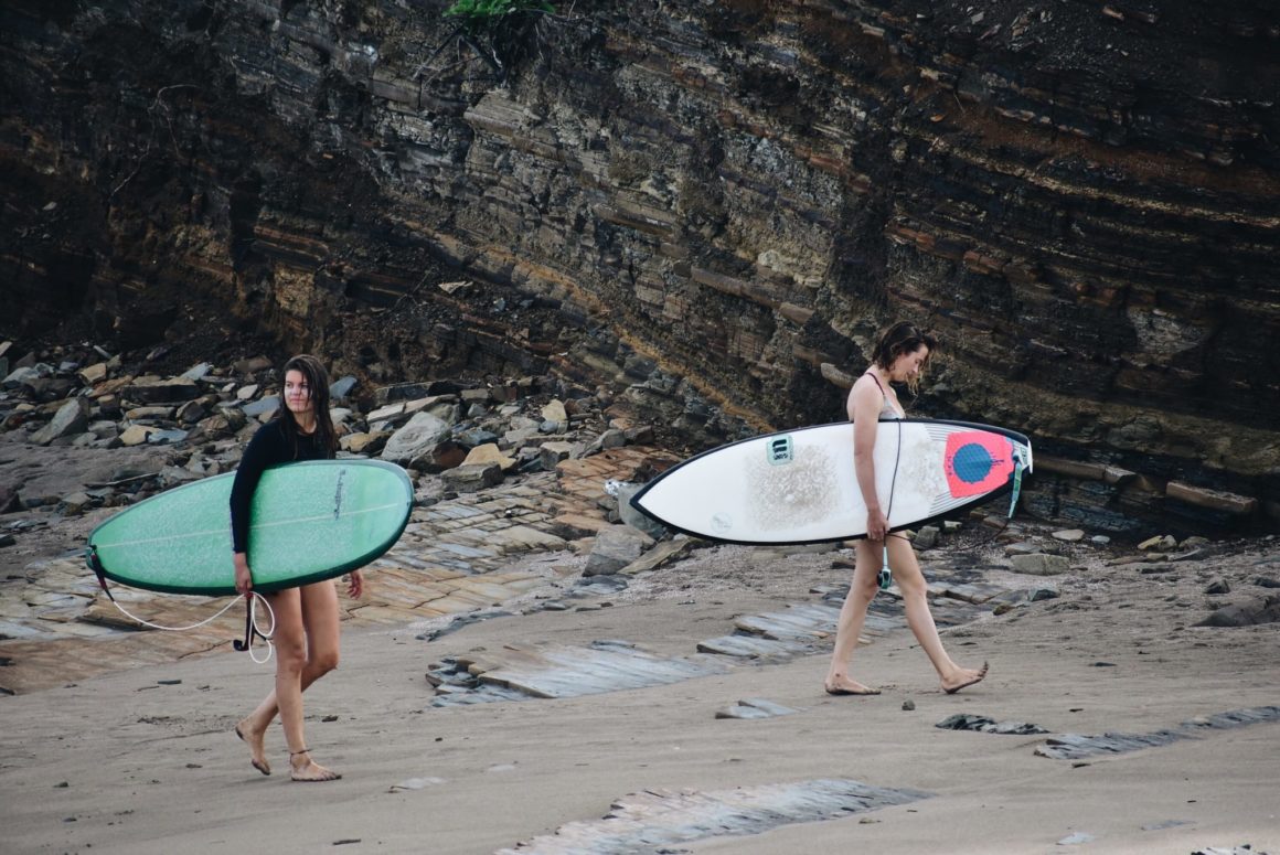 Nicaragua Surfen Surfergirls