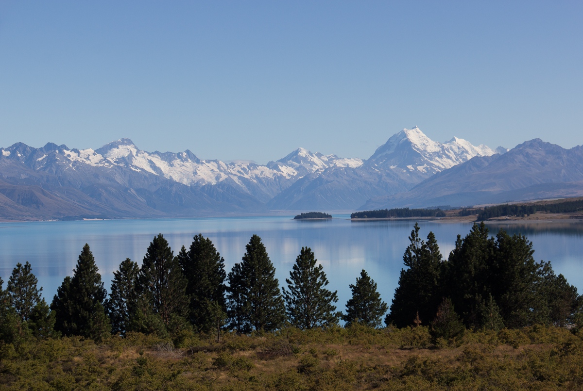 Neuseeland Reisen Lake Pukaki Mount Cook