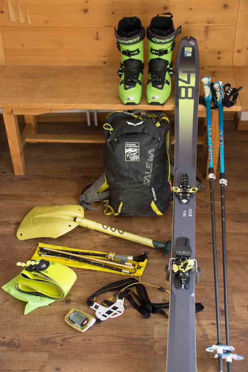 Skitour Ausrüstung