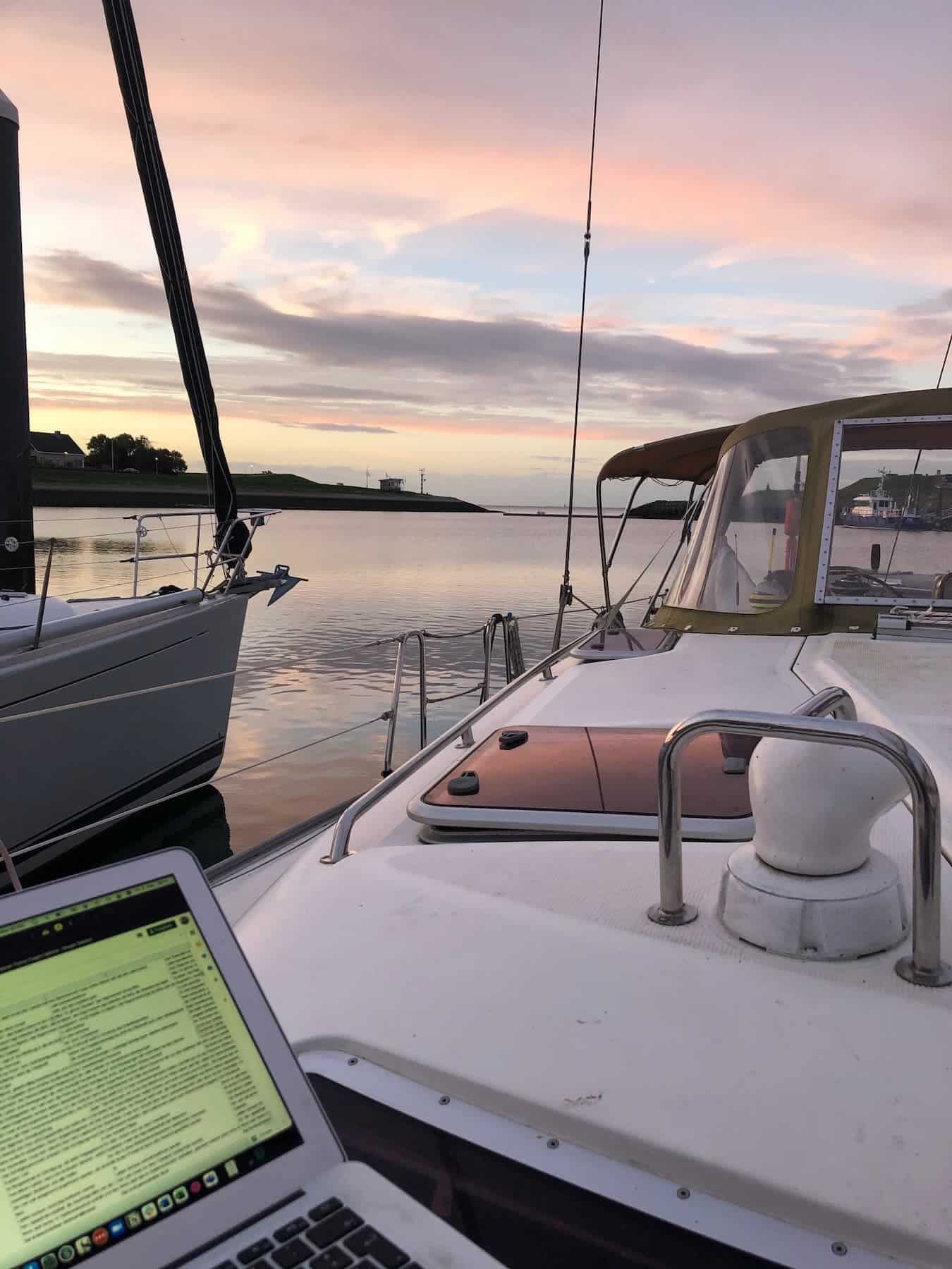 segeln als digitaler nomade